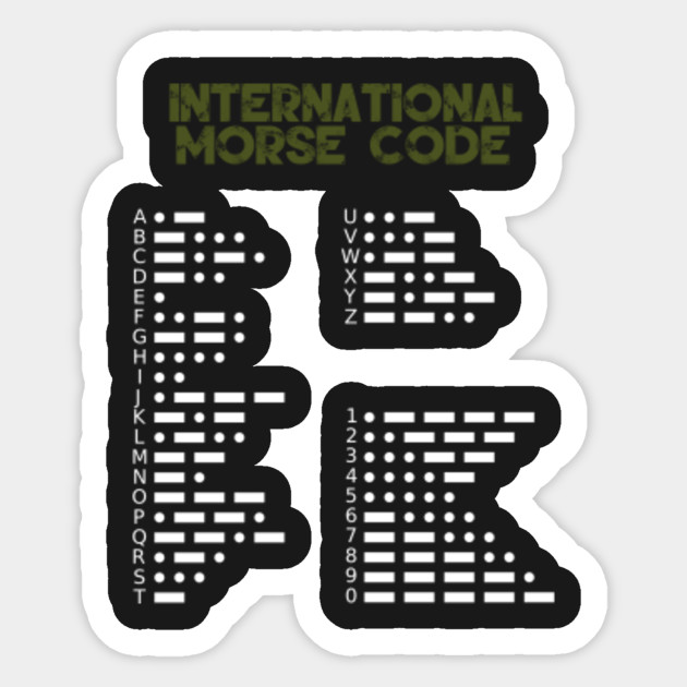 International Morse code